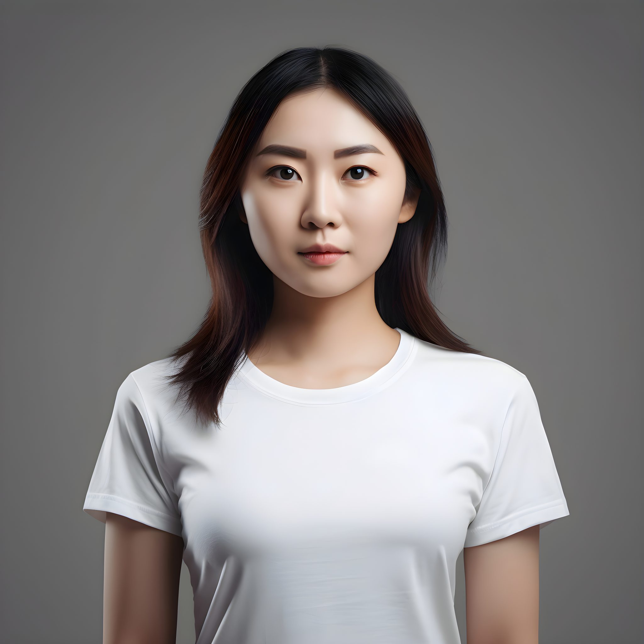 Portrait of a beautiful young asian woman with clean fresh skin